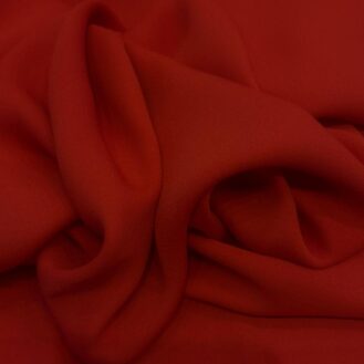 Tecido Crepe Georgette Vermelho