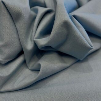 Tecido Linho Misto com Elastano Azul Bebê