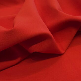 Tecido Tencel Maquinetado Vermelho Vivo