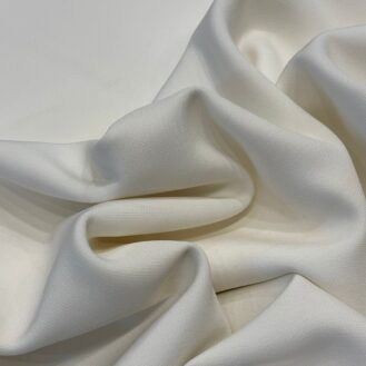 Tecido Crepe Spandex Off White