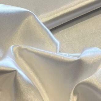 Tecido Cetim com Lycra Branco