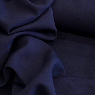 Tecido Tencel Maquinetado Azul Marinho