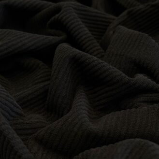Tecido Veludo Cotelê Preto