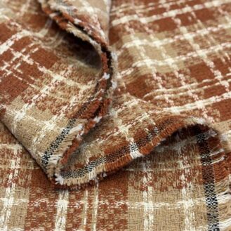 Tecido Tweed Jules Marrom