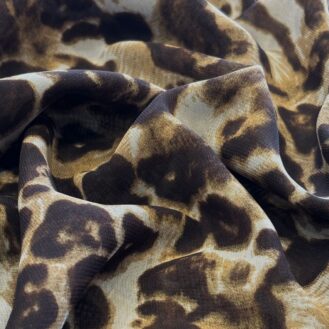 Tecido Musseline Estampa Animal Print