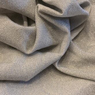 Tecido Malha Lurex Paris Branco