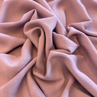 Tecido Chiffon Texturizado Rosê