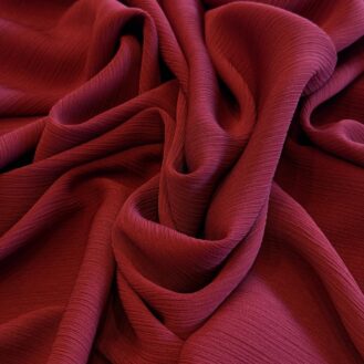 Tecido Chiffon Texturizado Vinho