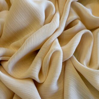 Tecido Chiffon Texturizado Aveia