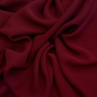 Tecido Crepe Georgette Marsala
