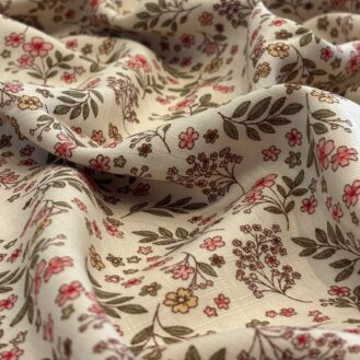 Tecido Viscolinho Estampa Liberty Rosa